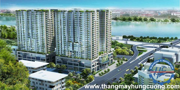 Tòa nhà Green City - Thang Máy Hùng Cường - Công Ty CP TM Và SX Thang Máy Hùng Cường